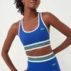 Cobalt Multi Striped Band Bralette