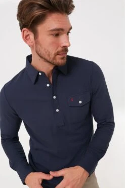 Peacoat Long Sleeve Players Shirt -Outfit And Shoe Sales Store exfMHRdYDtwtPTd4JV5cU8j1QCToM5xu 1