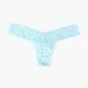 HANKY PANKY Celeste Blue Signature Low Rise Thong
