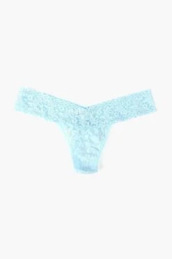 HANKY PANKY Celeste Blue Signature Low Rise Thong