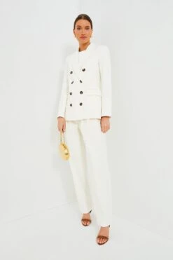 Veronica Beard Off White Fevre Dickey Jacket -Outfit And Shoe Sales Store fI4FwF1nswQvAePNuzD9bZqRji5JZIEQ 1