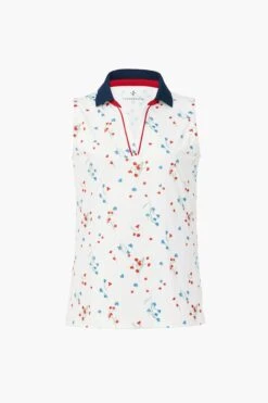 Hyannis Floral Sleeveless Caroline Polo -Outfit And Shoe Sales Store fL0y5EA0GyHYU4arkkxMEBj0yCTAyyUF 1