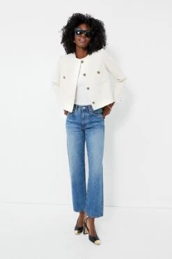 Ba&sh Ecru Meredith Jacket -Outfit And Shoe Sales Store fb0kqlkwroI1Lh7YS1u6dfUn76CpqUoX 1