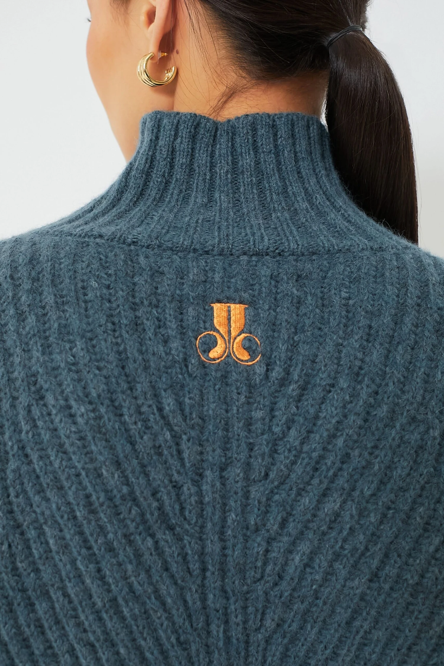 Ottanio High Kick Sweater With Feathers 5 Ottanio High Kick Sweater With Feathers - Image 5