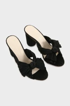 Loeffler Randall Black Penny Knot Mules -Outfit And Shoe Sales Store fjAk9LeE6YUtRXHgH8bwSR8ws7valJiw 1