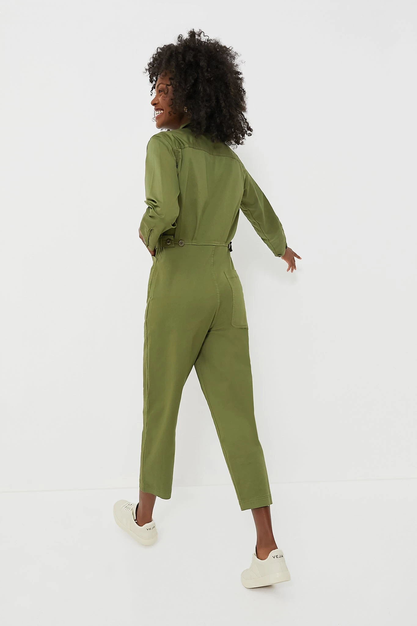 Army Green Standard Jumpsuit 4 Army Green Standard Jumpsuit - Image 4