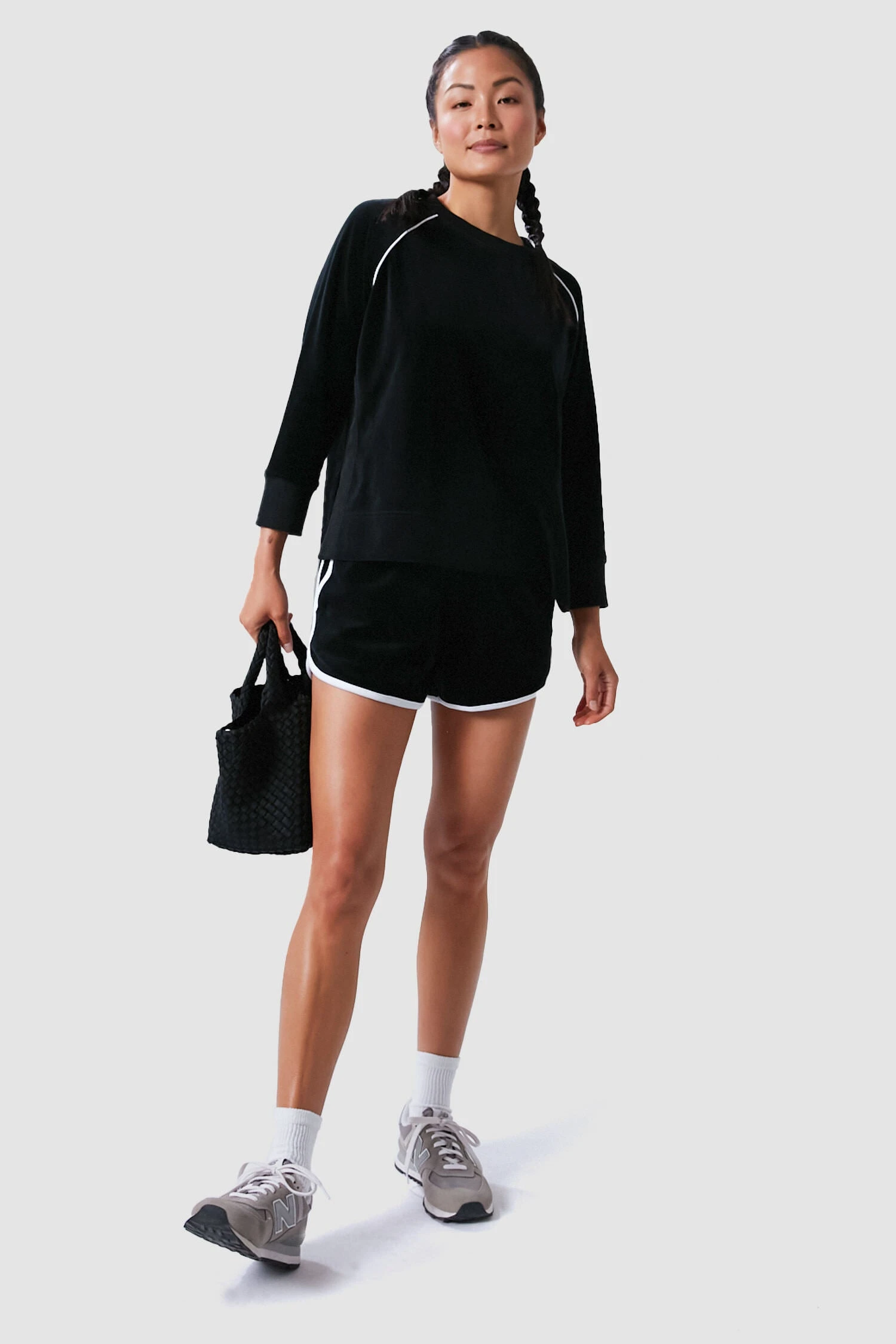 Black Velour Maggie Pullover 1 Black Velour Maggie Pullover