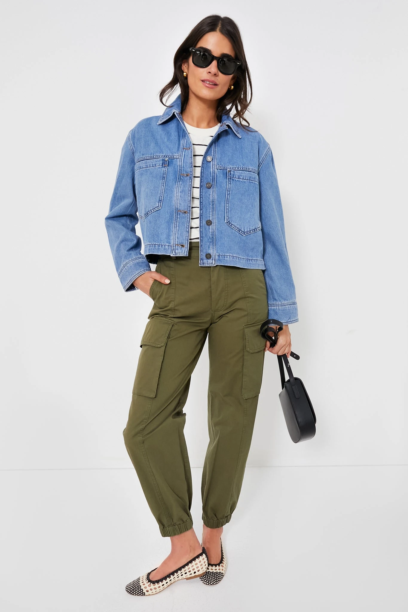 Vanessa Bruno Indigo Clair Barnabe Jacket 2 Vanessa Bruno Indigo Clair Barnabe Jacket - Image 2