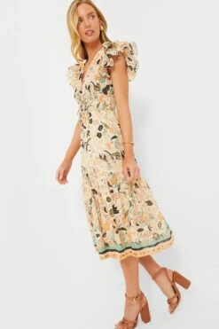 ULLA JOHNSON Pearl Flora Angelica Dress -Outfit And Shoe Sales Store gEng35IUrn92D042xS9R2E8vrKHkAzmF 1