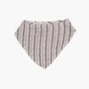 Nautical Ticking Stripe Bandana Bib