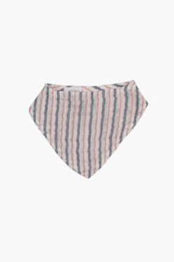 Nautical Ticking Stripe Bandana Bib