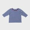 Marine Stripe Edward Baby Long Sleeve Tee