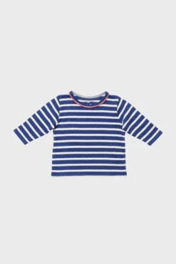 Marine Stripe Edward Baby Long Sleeve Tee