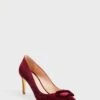 Bordeaux Velvet New Nada Heels
