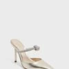 Schutz Metallic Napa Pearl Pin Heels