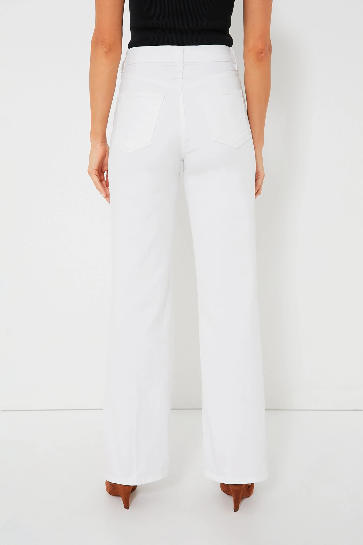 White Virginia Wideleg 4 White Virginia Wideleg - Image 4