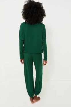 Eberjey Forest Green Gisele Slouchy Set -Outfit And Shoe Sales Store hnBa7MLSNpsnZNvJXHolc3WKY47QonO9 1