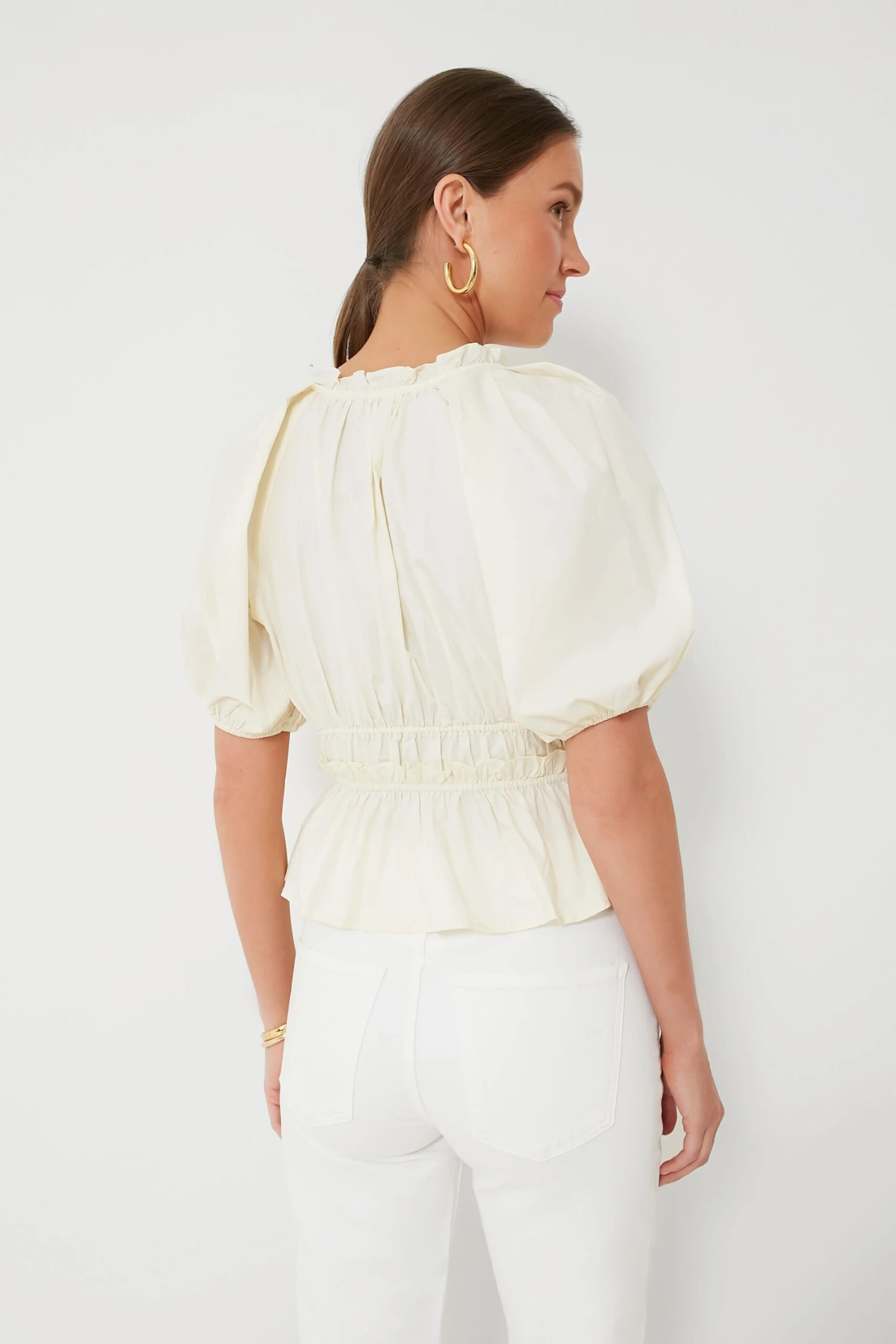 Cream Puff Sleeve Top 4 Cream Puff Sleeve Top - Image 4