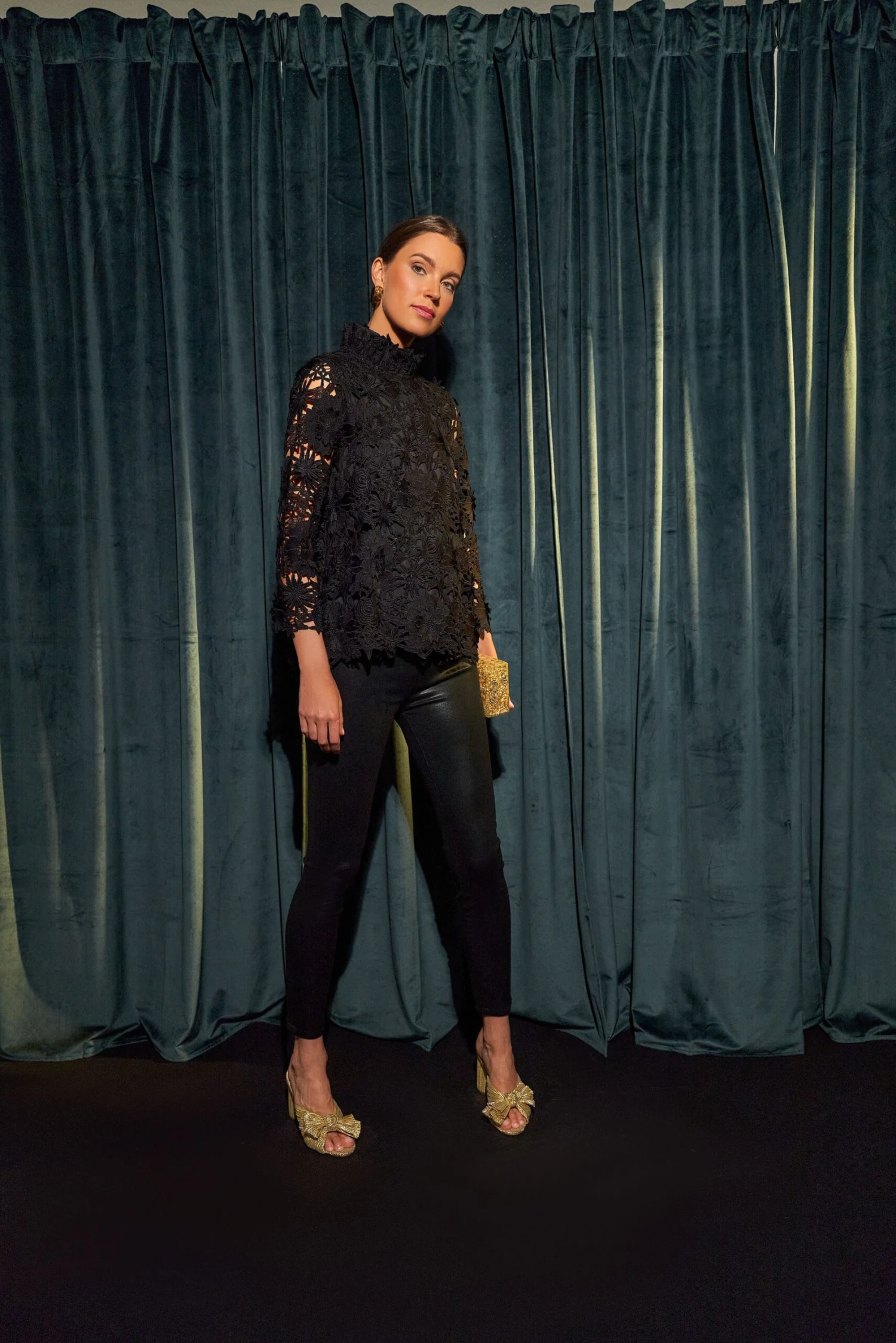 7 For All Mankind The Black Coated High Waist Ankle Skinny 8 7 For All Mankind The Black Coated High Waist Ankle Skinny - Image 8