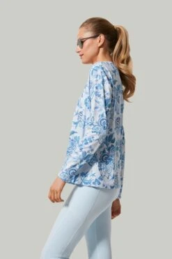 Heirloom Floral Long Sleeve Ryan Boyfriend Tee -Outfit And Shoe Sales Store ilJBYVmXE4V6cORcGp2of6J8lr7aTo9H 1