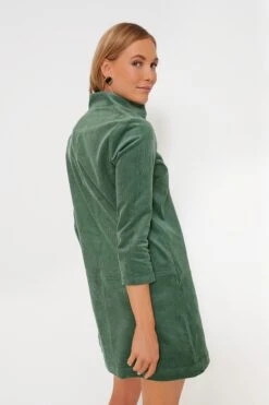 Green Corduroy Clifton Dress -Outfit And Shoe Sales Store ilykqaTcfh2iAQNmGyDznvuMZ5zUDTEU 1