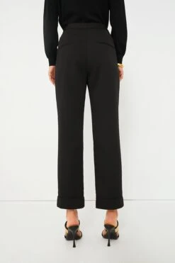 Black Pleated Duncan Trouser -Outfit And Shoe Sales Store ioyAbWWMfz8DnrJ2XgdXyeMGZUjb6o5f 1