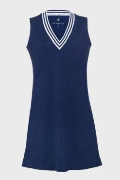 Navy Suzanne Tennis Dress -Outfit And Shoe Sales Store ivG34LWkgWeA8bunEgF7C4Cd0xoc55PC 1