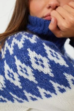 Blue Combo Bailey Fair Isle Turtleneck -Outfit And Shoe Sales Store j006mcCh1eDh860Im2sfc9jNWB38zGfr 1