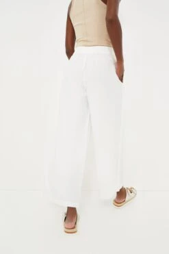 Vineyard Vines White Cap Wide Leg Linen Pants -Outfit And Shoe Sales Store j1BrSmJ8vUjT4kp2W1IOjD8oCuvJiIBh 1