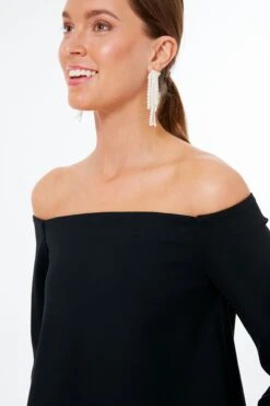 Black Miranda Off The Shoulder Blouse -Outfit And Shoe Sales Store j3W8TjmeFprOQ0mNjvpqBBZe0hlvnibB 1