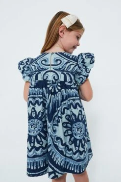 Exclusive Blue Charlough Print Flutter Sleeve Dress 9 Exclusive Blue Charlough Print Flutter Sleeve Dress -Outfit And Shoe Sales Store j45A25MNCAFZ7U9FZGsfbdgglhoh1Y5g 1