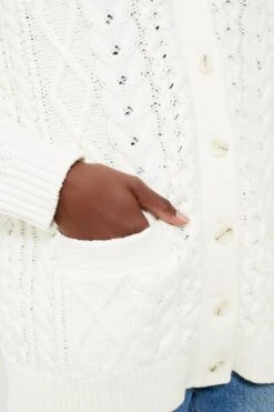 White Cotton Abigail Cardigan -Outfit And Shoe Sales Store jIBPoIuWNlrnOsu0nyMgBV5hcynCeoyh 1