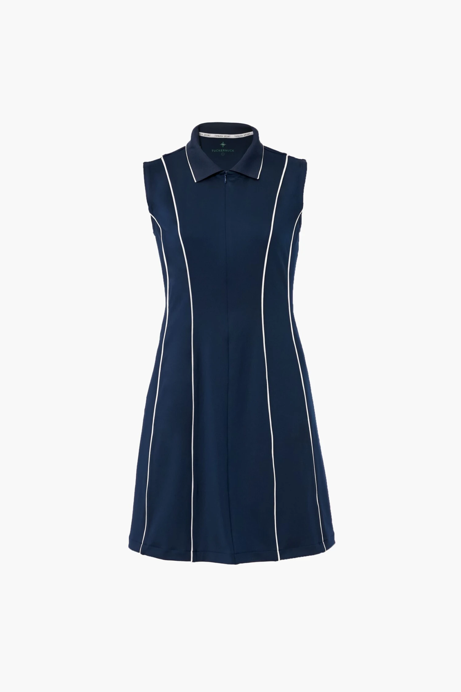 Navy Roxana Half Zip Golf Dress 7 Navy Roxana Half Zip Golf Dress - Image 7
