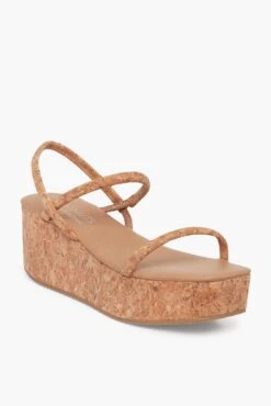 Matisse Natural Cork Honor Sandals