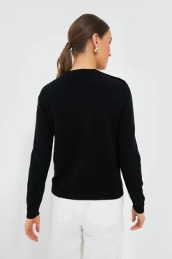 Ganni Black Cashmere Mix O-Neck Pullover -Outfit And Shoe Sales Store jyFh9nrwiHs83b41PLTaGPz5zNV2SSdA 1