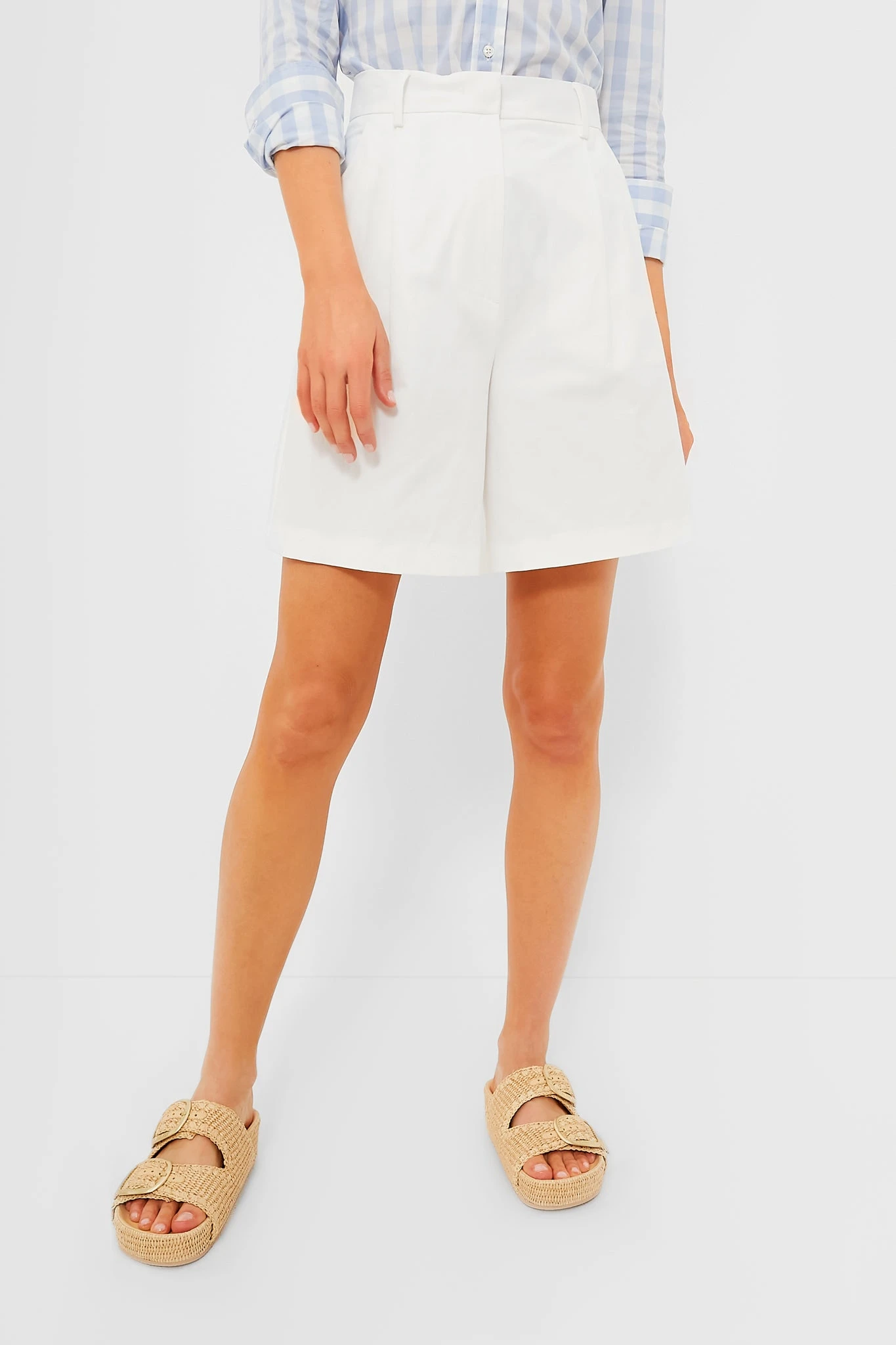 Weekend Max Mara Ivory Ecuba Shorts 1 Weekend Max Mara Ivory Ecuba Shorts