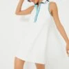 Lisbon Piped Sterling Tennis Dress