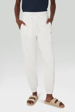 White Lilia Jogger