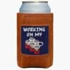 Working On My Six Pack Needlepoint Can Cooler