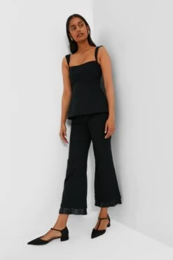 Black Simona Panelled Top -Outfit And Shoe Sales Store klDuPIoWSEJLAQ2ZIviUJeh6eVRslfqG 1