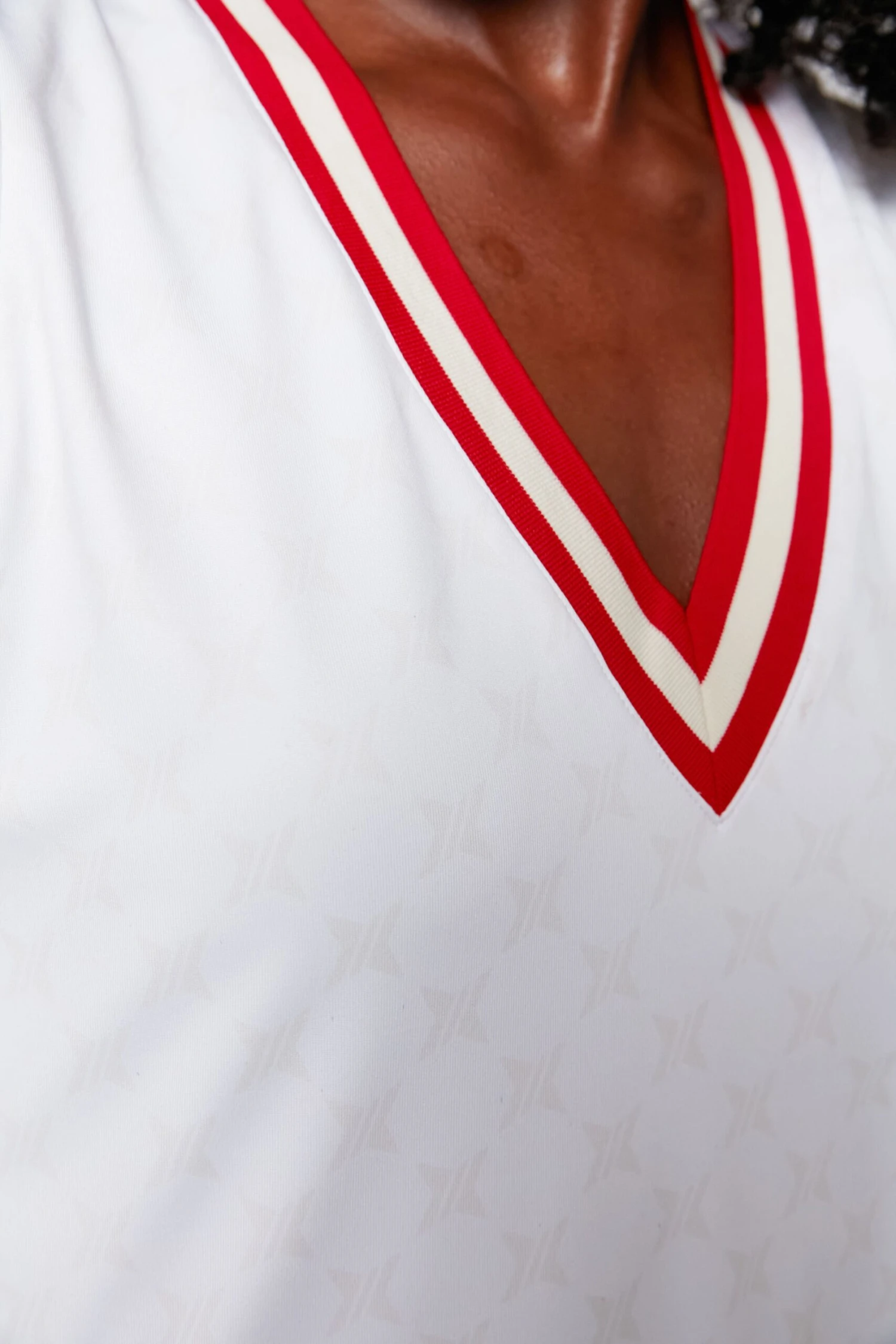 White And Retro Red Suzanne Tennis Dress 6 White And Retro Red Suzanne Tennis Dress - Image 6