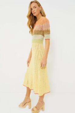 Vanessa Bruno Multicolor Coronille Midi Dress 8 Vanessa Bruno Multicolor Coronille Midi Dress -Outfit And Shoe Sales Store kt413O3NF03kxtokIrni3ZtsOi5QM20a 1