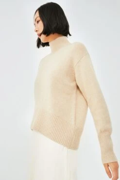 Beige Roll Neck Cashmere Jumper -Outfit And Shoe Sales Store lDnKeQgwTMSCFY7pwSQEGDZMqY5on8S8 1