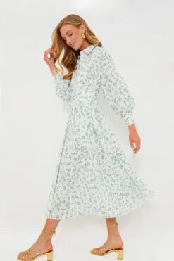 Dewberry Floral Randolph Dress -Outfit And Shoe Sales Store lTOnkcmZTXNVUGzgbeaBoXpc55AVJ9mx 1