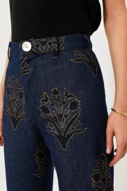 Palladio Denim Disco Pants -Outfit And Shoe Sales Store lnUhHQuXioGWk9GWmxaYTG0PN6pR3eQS 1