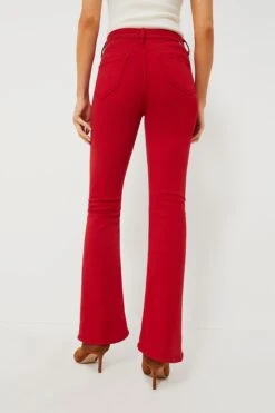 MOTHER Haute Red High Waisted Weekender Skimp -Outfit And Shoe Sales Store lt18xjPP3pdSFYzPlJisVFPgLnyoQ29n 1