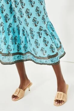 Tropical Turquoise Bouquet Salty Paloma Caftan -Outfit And Shoe Sales Store m5zXYJfsnBHCd02xpyZqPEz1pjUURIzA 1