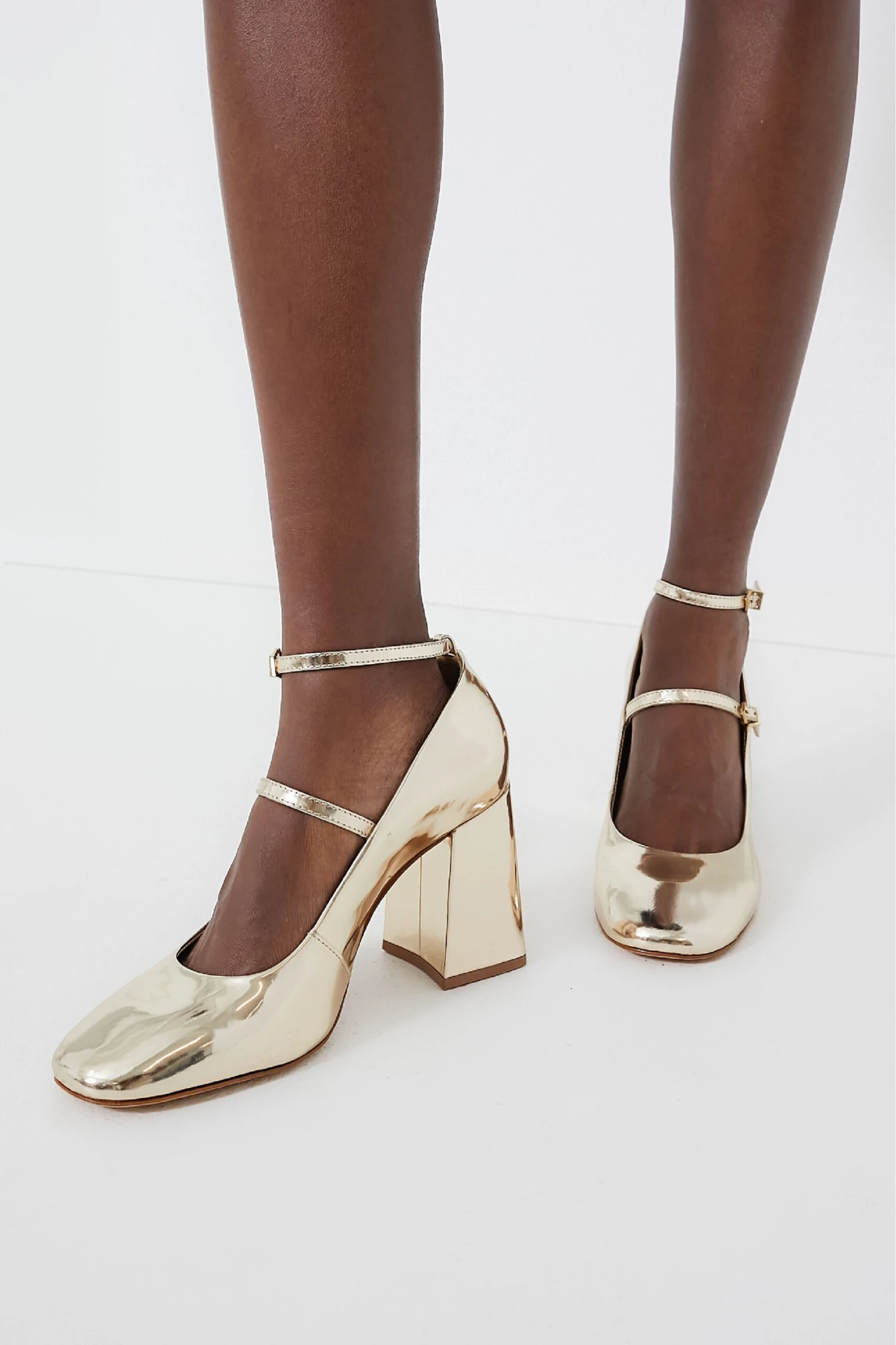 Schutz Gold Dorothy High Heels 3 Schutz Gold Dorothy High Heels - Image 3