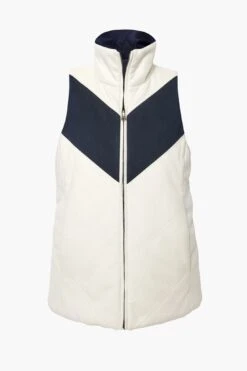 White And Navy Reversible Varsity Vest -Outfit And Shoe Sales Store mrPg2nAk0TV3lth5kBDskr8Nw63DBWQC 1