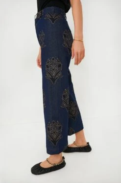 Palladio Denim Disco Pants -Outfit And Shoe Sales Store nH4ZL5z5blcQsAY7ZuaZylkDHr3adJ5U 1